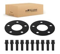 maXpeedingrods Lot de 2 élargisseurs de voie de 5 mm avec vis de roue M14 x 1,5 x 33 mm pour Mercedes Classe A, B, C, E, S, GLA, CLA