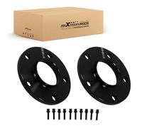 maXpeedingrods Lot de 2 rondelles d'écartement en aluminium 12 mm pour BMW Série 5 M5 6 M6 E63 5 x 120 M12 x 1,5 72,6 mm