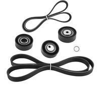 maXpeedingrods Lot de courroies trapézoïdales pour BMW Série 3 E46 Série 5 E39 Série 7 E38 1995-2007 11281433571 - Qualité supérieure - Ajustement parfait