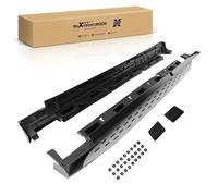 maXpeedingrods Marchepied pour Mercedes X166 GL LS 2013-2018 Marchepied latéral en aluminium antidérapant sans perçage Kit de montage