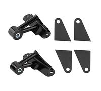 maXpeedingrods Pair Engine Swap Weld-in Motor Mounts Kit for Ford SBF Small Block 289 302 351W Black