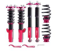maXpeedingrods Réglable Amortisseurs Combinés Filetés pour BMW SÉRIE 3 E46 | Coilover Suspension Amortisseur fileté kit abaissement auto
