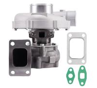maXpeedingrods Turbocompresseur universel T3 T4 T04E .63 A/R .50 A/R 1,5-2,5 L 400 CV universel 4/6 cylindres refroidi à l'huile Journal Bearing