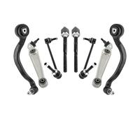 maXpeedingrods Wishbone Control Lot de 8 bras de suspension avant inférieurs pour BMW X5 X6 E70 E71 E72