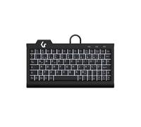 MaxPoint KSK-3010ELC Super Mini clavier allemand rétroéclairé USB/PS/2