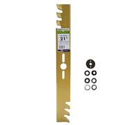 MaxPower 331981B 331981S 21 Pouces Universel Or Metal Mulching Lawn Mower Blad Noir