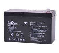 MaxPower Batterie gel 12V 7Ah travail buffer, les UPS, différentes unités de contrôle, des caisses enregistreuses