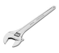 MaxPower Clé à Molette 45,7 cm - Grande Clé Réglable Professionnelle, Ouverture Max 55 mm, Acier Cr-V Ultra-Résistant, Poignée Ergonomique Antidérapante