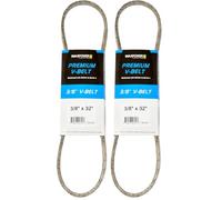 MAXPOWER | Courroies 347437, renforcé au kevlar, 3/8'' x 32'' - 3L320 - longueur extérieure L(a) 810 mm (Lot de 2)