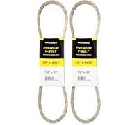 MAXPOWER | Courroies 347478, renforcé au kevlar, 1/2'' x 35'' - 4L350 - longueur extérieure L(a) 890 mm (Lot de 2)