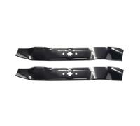 MaxPower EU-561532 Lame de Tondeuse á Gazon Adaptable sur MTD/CUB Cadet| remplace Le numéro de Fabrication 742-0616, 742-0616A, noire, Noir