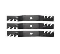 MAXPOWER EU-561545X Lame de Tondeuse á Gazon sur MTD/CUB Cadet | remplace Le numéro de Fabrication 742-04053A, Noire