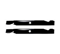 MaxPower EU-561713 Rasenmähermesser passend für AYP / HUSQVARNA | ersetzt Herstellernummer 127843, 138498, 138971, 531005085, 532127843, 532138498, Noir