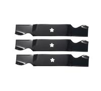 MaxPower EU-561738 Rasenmähermesser passend für AYP/Husqvarna | ersetzt Herstellernummer 187254, 187256, 532187256, 594892901