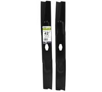 MaxPower Jeu de 2 lames 561417B pour tondeuses MTD, Cub Cadet, Troy-Bilt de 107 cm, remplace OEM 742P05177, 742-05177