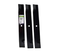 MAXPOWER Lot de 3 Lames pour de Nombreuses tondeuses Hustler de 137,2 cm Remplace Les modèles OEM 601124 et 797696