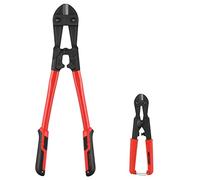 MAXPOWER Lot de coupe-boulons, Pince Coupe Boulon Robuste 450mm en Caoutchouc Souple et Mini Coupe-boulons 200mm, pour fil D'acier, Fil, Serrure,Chaîne, Barre d'acier