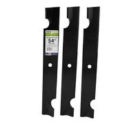 MaxPower 's 561166B Lot de 3 lames robustes pour tondeuse Bad Boy de 137,2 cm, remplace les numéros OEM 038-0001-00, Z2131-62152