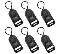 MAXQUU Lot de 6 adaptateurs de sangle d'appareil photo, sangle à dégagement rapide, adaptateur de déverrouillage de sangle d'appareil photo, clip à dégagement rapide pour caméra arrière, boucle à