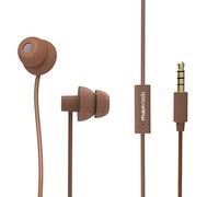 Maxrock couchage casque écouteur insonorisé Earplug doux Earbuds Mic suppression du bruit veille Écouteurs EarPods Side Sleeper insomnie Ronflements Air de voyage au moment du coucher d'écoute... café