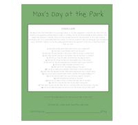 Max's Day at the Park: A Youlistrate™ Book