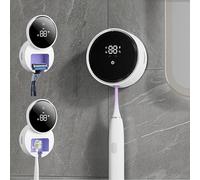 Maxspace support de brosse à dent, support mural désinfectant sans perçage, 1 fente pour brosse à dent