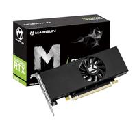maxsun Carte Graphique GeForce RTX 3050 6 Go GDDR6 pour PC de Jeu, Format Compact, Design Fin et Compact, PCI Express 4.0, HDMI 2.1, DisplayPort 1.4a Low Profile GPU
