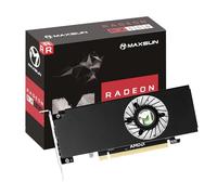 MAXSUN Cartes Graphiques AMD Radeon RX 550 4Go GDDR5 Carte Graphique ITX GPU Low Profile 128 Bits DirectX 12 PCI Express X16 3.0 HDMI, DisplayPort