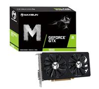 MAXSUN Geforce GTX 1650 Carte graphique GDDR6 128 bits double ventilateur HDMI/DP/DVI HDCP DirectX 12 4 Go