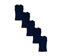 Maxte Maillot de corps 'BASIC MAX Unterhemd 5er Pack' bleu foncé, Taille XXL