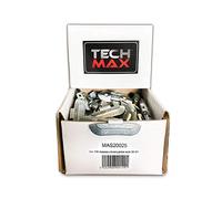 MaxTech Boite de 100 Masses universelles pour Jantes Acier 25gr