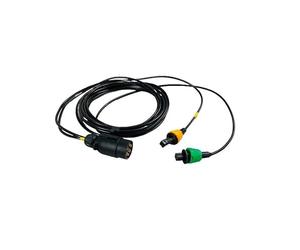 MAXTER Câble Alimentation Feux - 2 x 4,80 m avec 7 plots Plastique