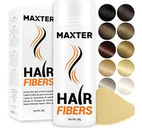 Maxter FIBRE CAPILLAIRE Blond Clair - Poudre Cheveux Homme et Femme pour Dissimuler la Calvitie - Poudre pour Cheveux en Microfibre pour Densité et Volume
