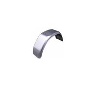 MAXTER Garde Boue 14'' Rond Galvanisé - Tôle Emboutie pour Remorque