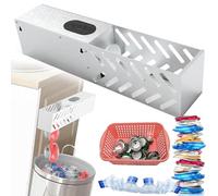 MaxtiL Broyeur de canettes Automatique 12/16 oz, broyeur de canettes électrique en métal pour Le Recyclage, Cycle en Un clic, Acier Inoxydable, pour gaz en Aluminium, Soda, canettes de bière,