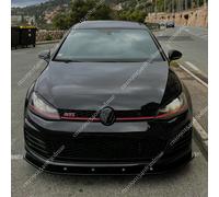 MAXTON Style lame de pare-chocs avant séparateur de lèvre becquet pour VW Golf 7 VII MK7 MK7.5 R GTI GTD GTE 2012-2019 kits de carrosserie de jupe réglage MK7.5 Facelift