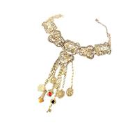 Maxtonser 1 collier élégant à chaîne ajourée portable pour un usage quotidien