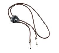 Maxtonser 1 collier léger en cuir synthétique avec perles turquoises et fermoir en alliage pratique pour un usage quotidien