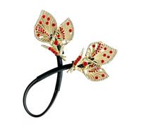 Maxtonser 1 pièce élégante en filigrane en cristal pour chignon de fille en épingle à cheveux traditionnelle Hanbiuk décorative cosplay