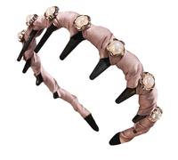 Maxtonser 1 serre-tête en strass antidérapant et élégant avec dents solides pour femme, fille, fête, mariage, usage quotidien