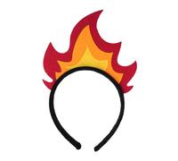 Maxtonser 1 serre-tête punk flamme, accessoire de vacances artistique, pour jeux de rôle, unisexe