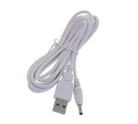 Maxtonser 1m/2m/3m 5V Power Cord USB to 3.5mm x 1.35mm Barrel Jack Adapter Connector Charging Cable Plug Not Support 12 Voltage,Charging Cable