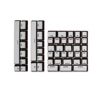 Maxtonser 6u 6.5u Space Bar PBT Double Shot Pudding Keycaps pour Clavier Mécanique Corsair Strafe K65 K70 K95