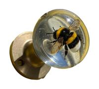 Maxtonser Artistics Boutons de porte en résine avec motifs floraux inspirés de la nature Décoration de chambre à coucher pour rénovation de la maison