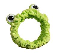Maxtonser Bandeau de maquillage pour yeux de grenouille élastique en peluche