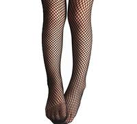 Maxtonser Bas Résille pour Enfants, Style d'Été Collants Filles Noir, Stock B