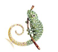 Maxtonser Broche exquise en forme d'animal rétro - Décoration de poitrine - Accessoire de mode en 4 couleurs pour un usage quotidien et les fêtes