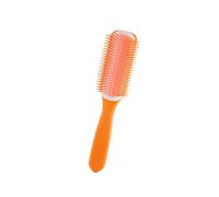 Maxtonser Brosse à cheveux démêlante à 9 rangées de poils en nylon, idéale pour séparer, façonner, sécher au sèche-cheveux, coiffer et démêler
