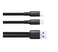 Maxtonser Câble USB C vers USB C pour chargement rapide et transfert de données pour téléphone Android de type C