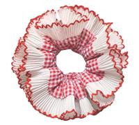Maxtonser Chouchou vintage en dentelle pour cheveux surdimensionné élégant pour queue de cheval pour femme